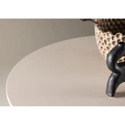 Matbord Ø110 cm beige - Olivia