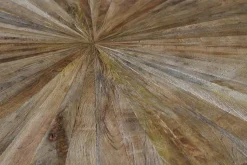 Matbord 140 cm återvunnen drivved + Träolja för möbler