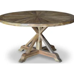 Matbord 140 cm återvunnen drivved