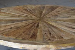 Matbord 140 cm återvunnen drivved