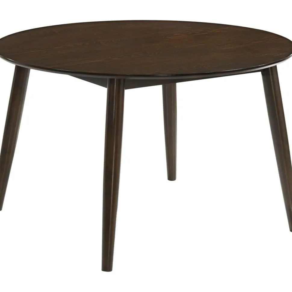 Matbord Ø120 cm valnöt - Florence + Textilrengöring för möbler