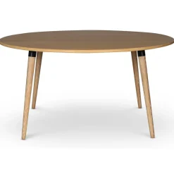 Matbord Ø180 cm whitewash - Omni