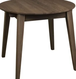 Matbord förlängningsbart 90-130x90 cm brunoljad ek - Genova