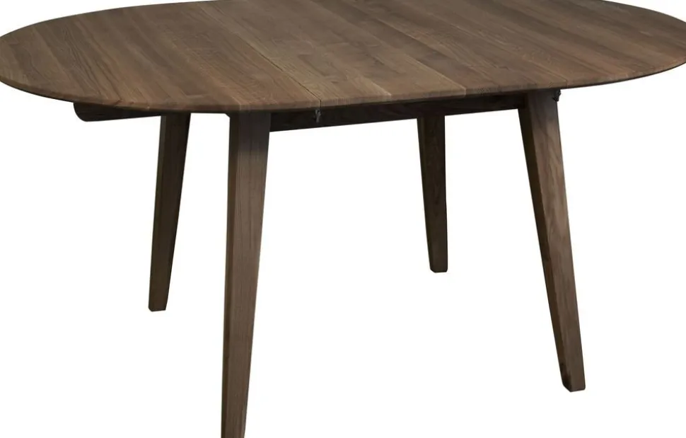 Matbord förlängningsbart 110-160x110 cm brunoljad ek + Textilrengöring för möbler