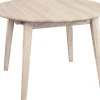 Matbord Genova förlängningsbart Ø110-160x110 cm whitewash oak + Fläckborttagare för möbler