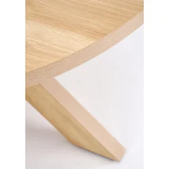 Matbord natur Ø120 cm