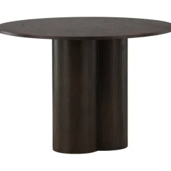 Matbord Olivia runt 110 cm Mocka