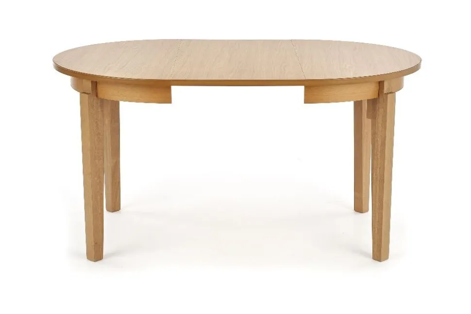 Matbord runt i ek förlängningsbart Ø100-200 cm