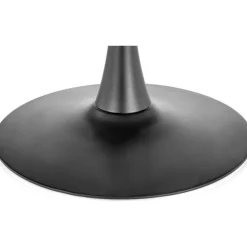 Matbord runt valnöt - svart 100 cm - Towson + Fläckborttagare för möbler