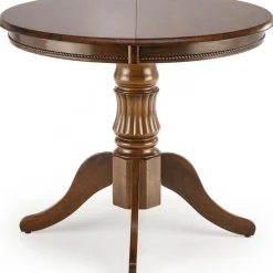 Matbord valnöt förlängningsbart 90-124 cm + Möbeltassar