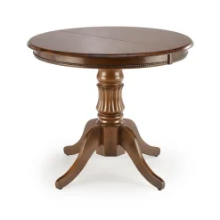 Matbord valnöt förlängningsbart 90-124 cm + Textilrengöring för möbler