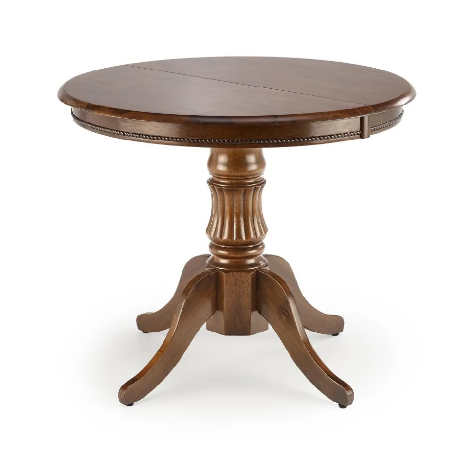 Matbord valnöt förlängningsbart 90-124 cm + Textilrengöring för möbler