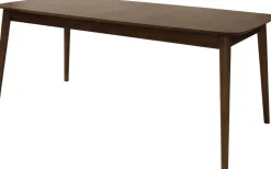 Matbord valnöt förlängningsbart 180 till 220 cm - Montreux + Textilrengöring för möbler