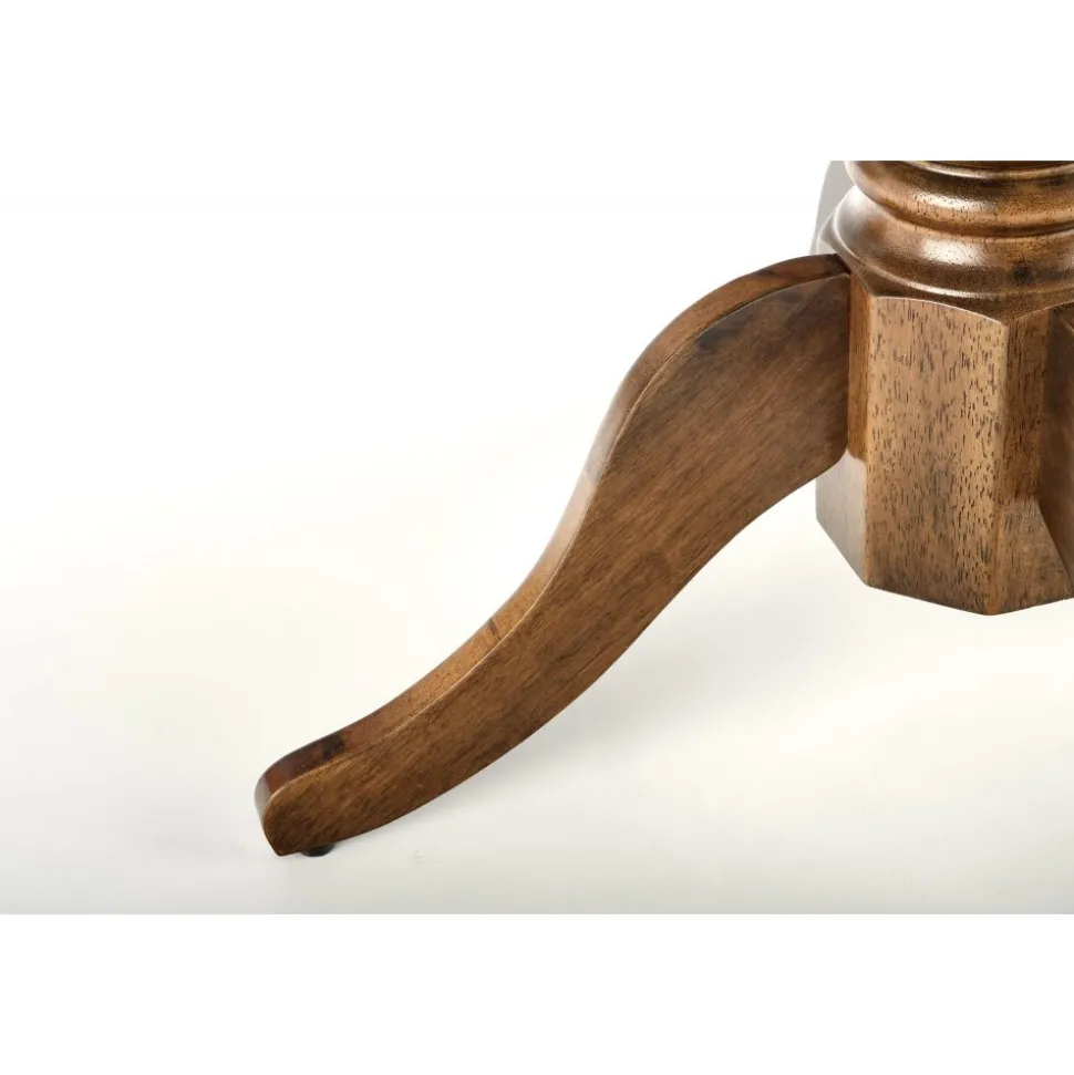 Matbord valnöt förlängningsbart 90-124 cm