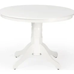 Matbord vitt 106 cm i diameter