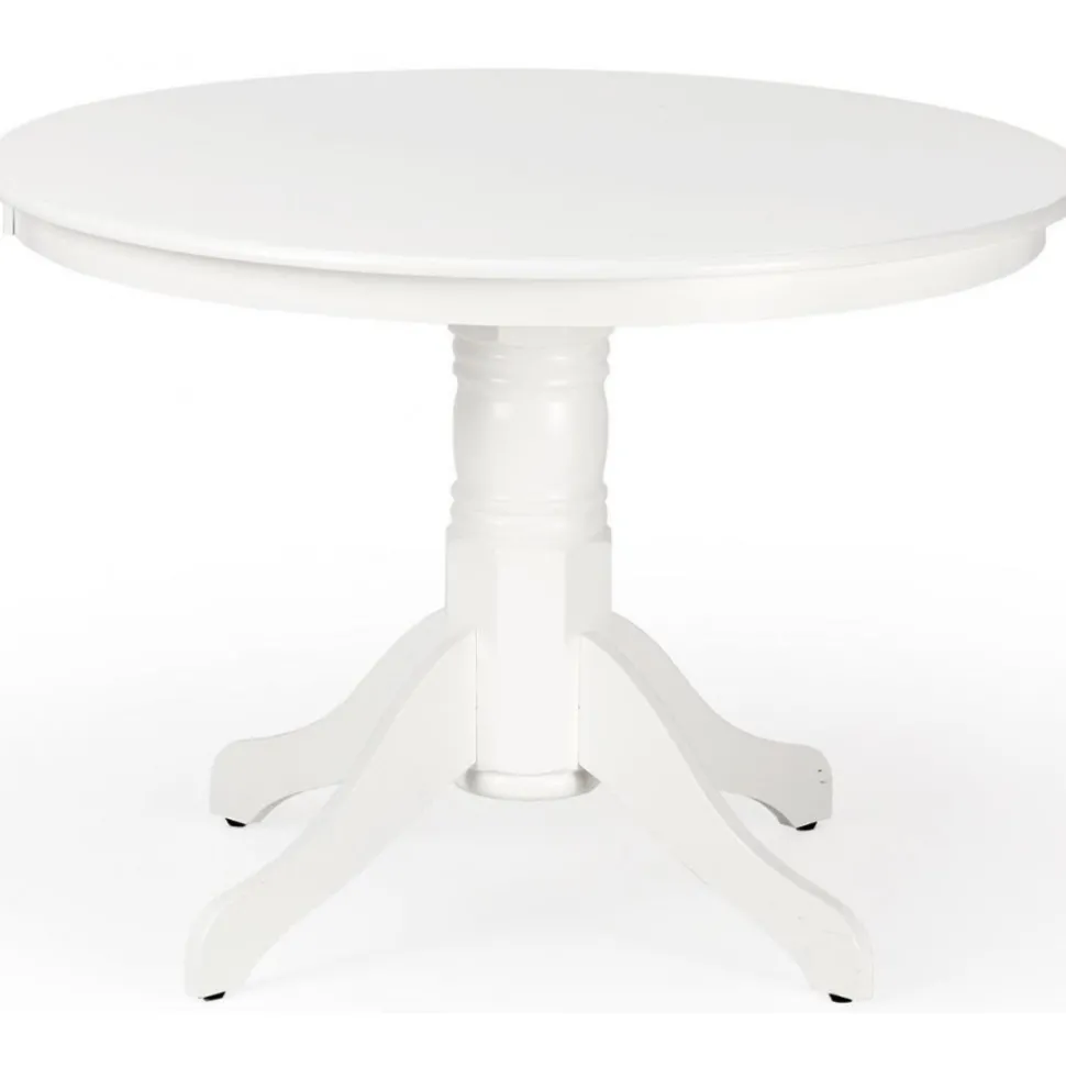 Matbord vitt 106 cm i diameter