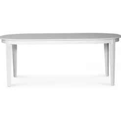 Matbord vitt 200x95 cm - Sandhamn + Möbeltassar