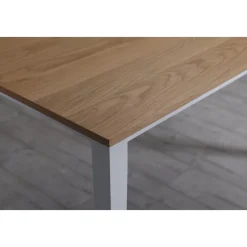 Matbord 180x90 cm Ek / vit - Fårö