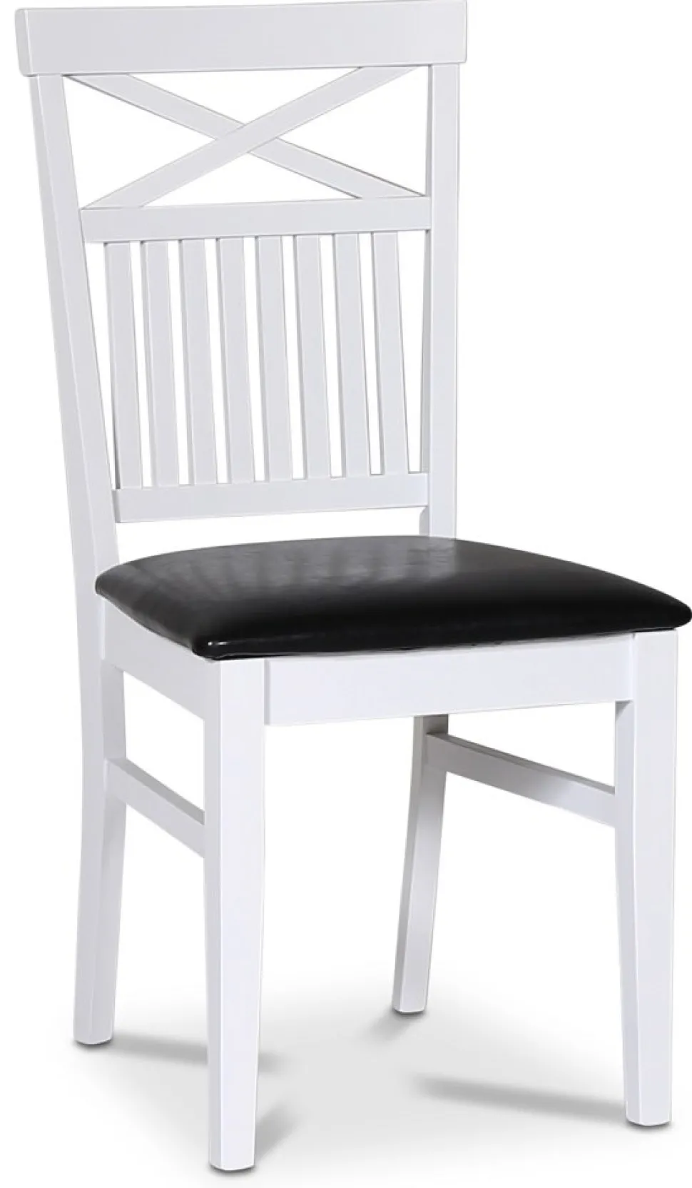 Matgrupp; bord 180x90 cm - Vit / oljad ek med 6 st stolar - Fårö + 4.00 x Möbeltassar