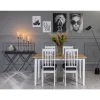 Matgrupp: Bord 140x90 cm med 4 stolar - Gåsö