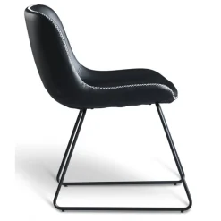 Matgrupp; bord 180x90 cm mörkbrun ek med 6 st stolar