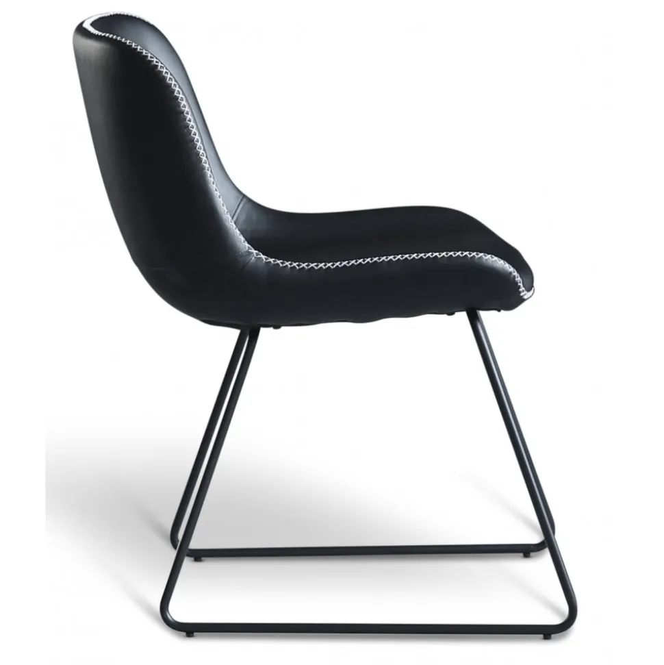 Matgrupp; bord 180x90 cm mörkbrun ek med 6 st stolar + 4.00 x Möbeltassar