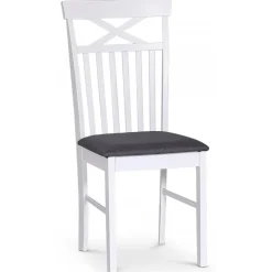 Matgrupp klaffbord Vit / Ek med fyra stolar - Fårö