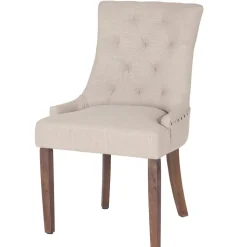 Matgrupp: Lamier matbord runt + 4 st Tuva beige stolar