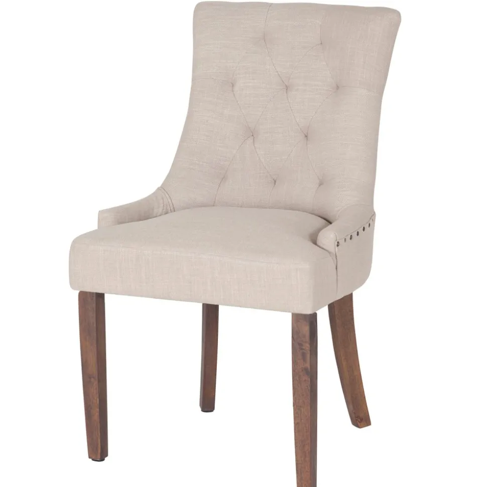 Matgrupp: Lamier matbord runt + 4 st Tuva beige stolar