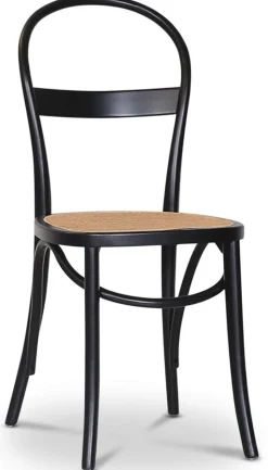 Matgrupp; matbord 140x90 cm - Vit / oljad ek med 4 st svarta stolar + 3.00 x Möbeltassar