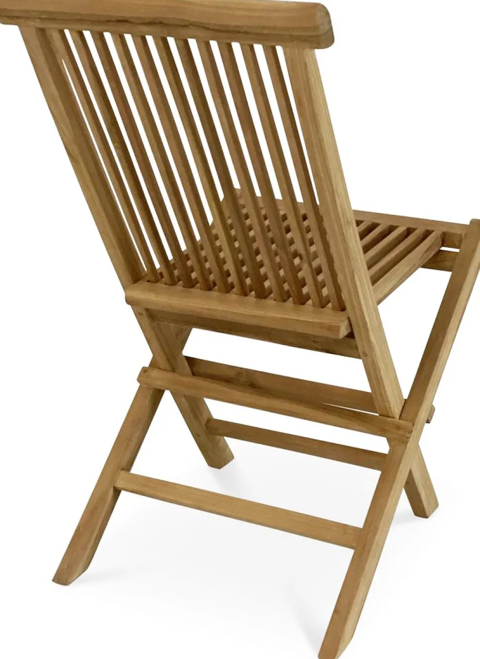 Matgrupp med 4 stolar och matbord Ø122 beige/teak - Merca/Saltö