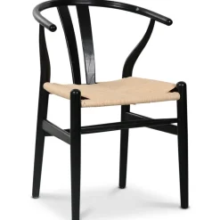 Matgrupp PiPi ovalt matbord 240 cm inkl 4 st Sunda matstol - Svartbets + 3.00 x Möbeltassar