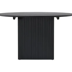 Matilda matbord 130-180 x 130 cm - Svart