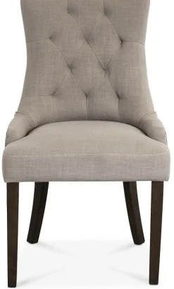 Matstol beige/brun - Tuva + Textilrengöring för möbler