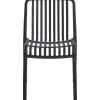 Matstol Noa i svart - Stapelbar