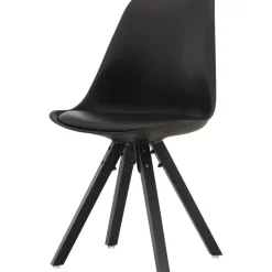 Matstol svart PU / Plast