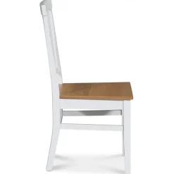 Matstol vit med eksits - Fårö