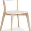 Matstol vit/ek - Salma