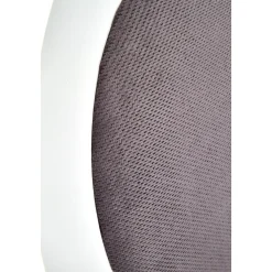 Matstol vitt trä med grå sits