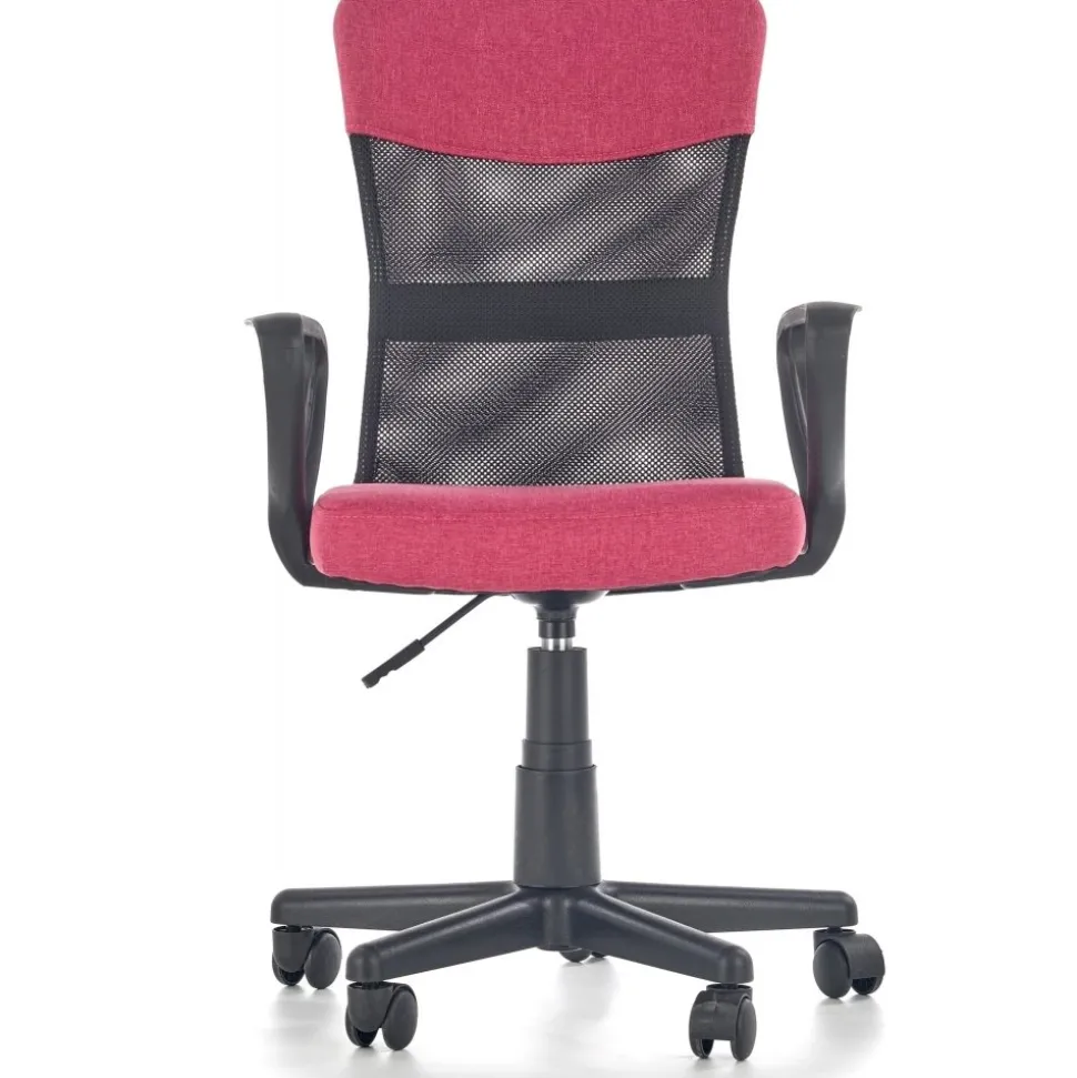 Matthias kontorsstol - Rosa/svart