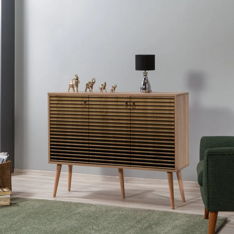 Mega 220 skänk - Sonoma ek