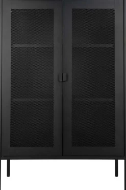 Melbourne Vitrinskåp - Svart