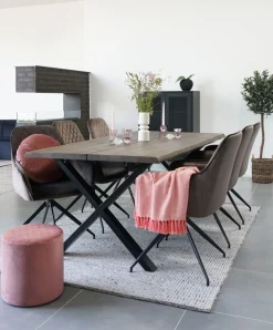 Melbourne Vitrinskåp - Svart