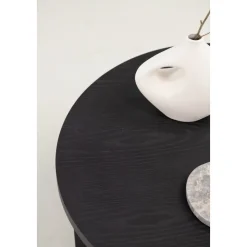 Melker soffbord Ø85 cm- Svart