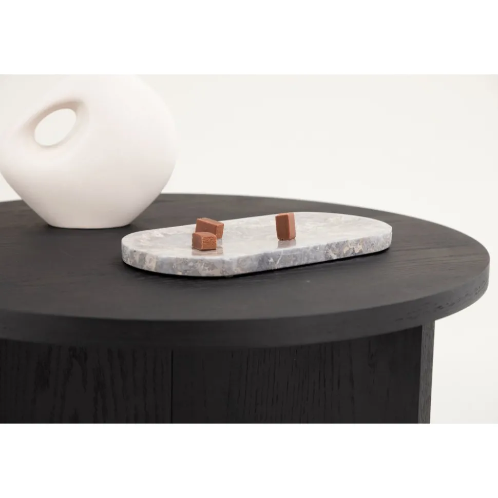 Melker soffbord Ø85 cm- Svart