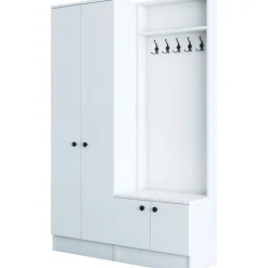 Mendy hallmöbel - Vit