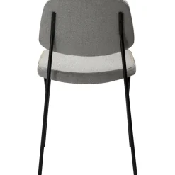 Menta matstol - Cashmere bouclé/svart