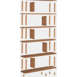 Meta bokhylla - Furu