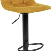 Middelfart Barstol - Gul/svart