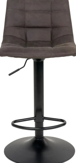 Middelfart Barstol - Mörkgrå/svart